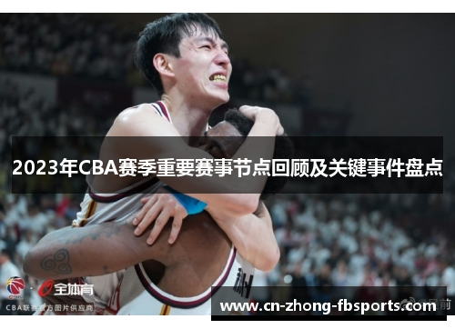 2023年CBA赛季重要赛事节点回顾及关键事件盘点