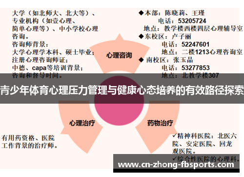 青少年体育心理压力管理与健康心态培养的有效路径探索